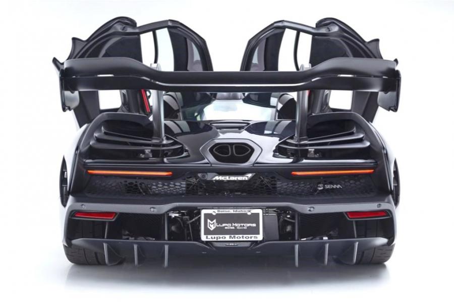  McLaren MSO Senna Bespoke Diamond Black 2019 года  (фото 26 из 37)